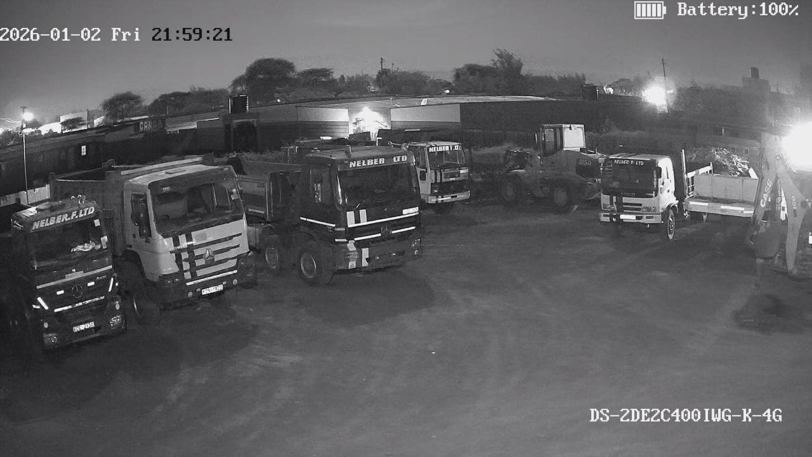 Branded Mercedes Actros truck